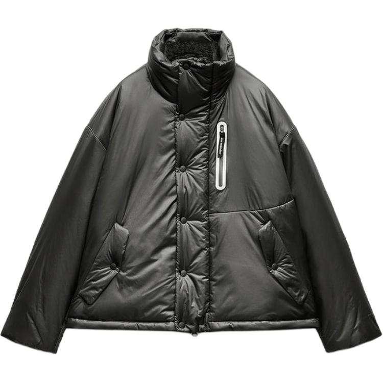 ZARA x And Wander SS25 Puffer Jacket Women's Black