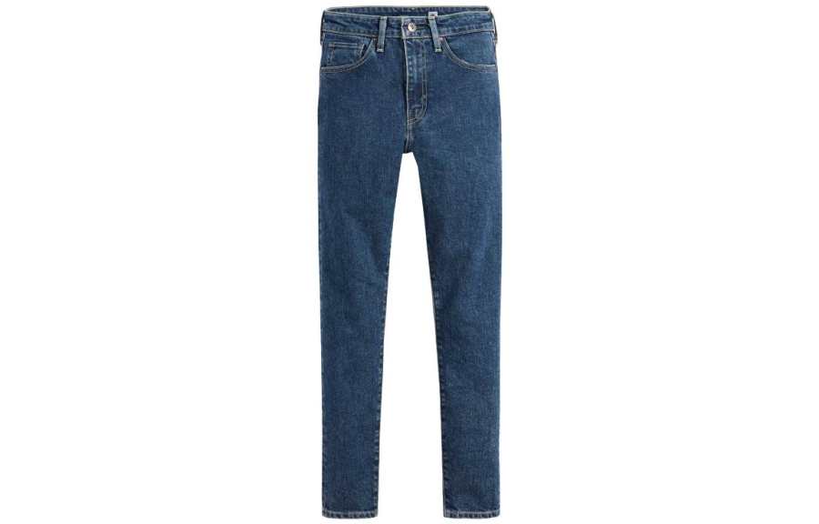 Levis Jeans Women's Blue Moderate Straight Fit Pants