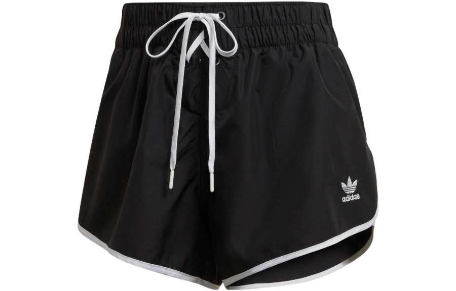 Adidas Originals Trefoil Hot Girl Lace Up Collection Hot Girl Collection Shorts Women's Black