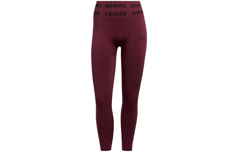 Adidas Adidas Leggings Women's Burgundy Moderate