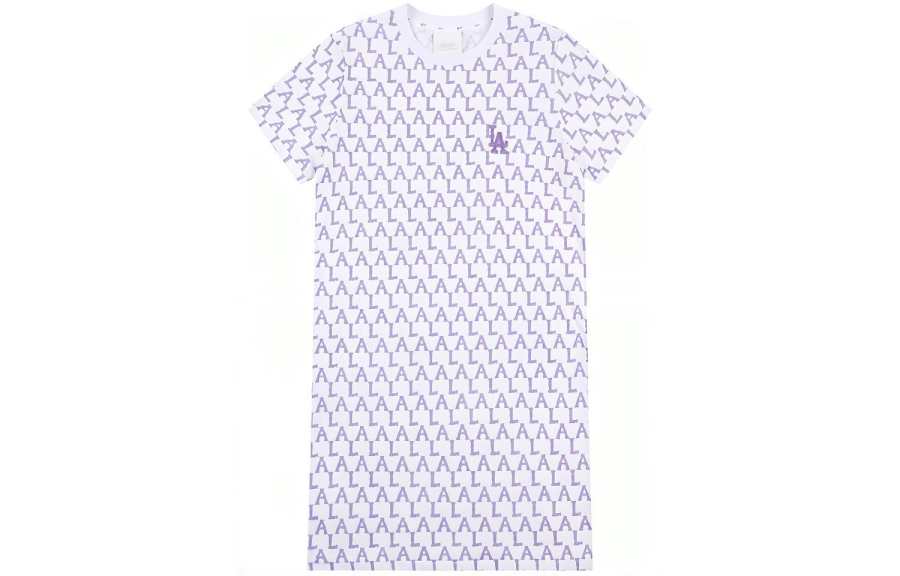 MLB MLB Short Sleeved Dress Women's White