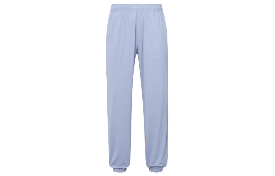 ANTA Knitted Sweatpants Women's Dewy Blue Moderate Cuffed Pants