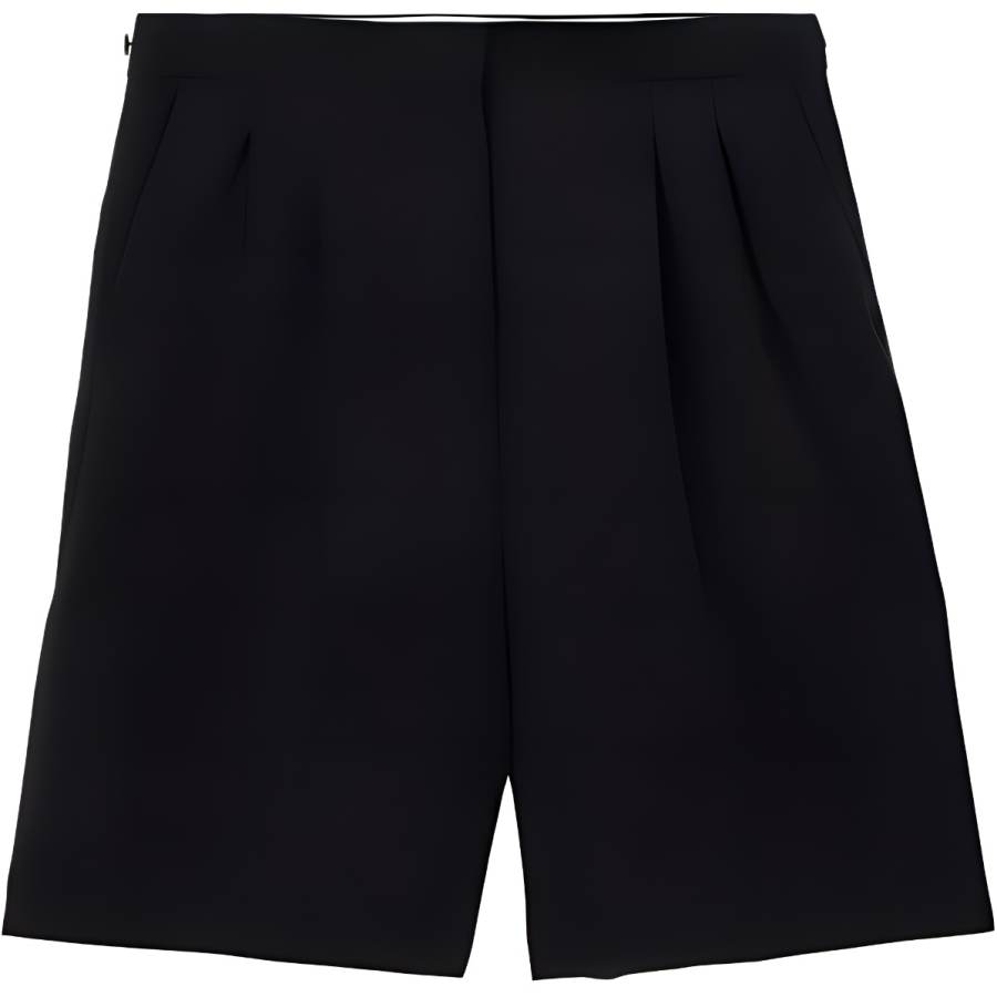 Burberry Casual Shorts Women's Black Moderate