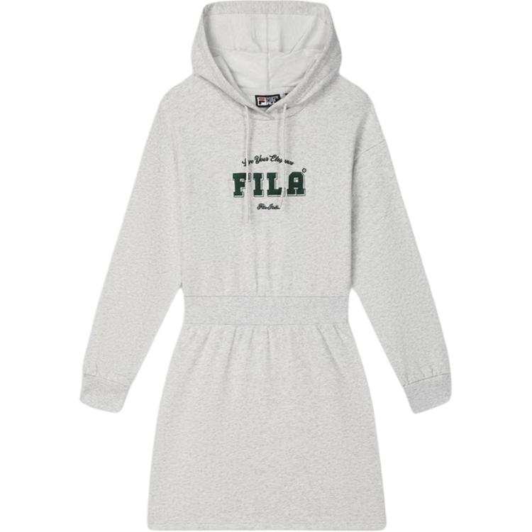 FILA Long Sleeved Dress Women's Moon Whisper Heather Gray
