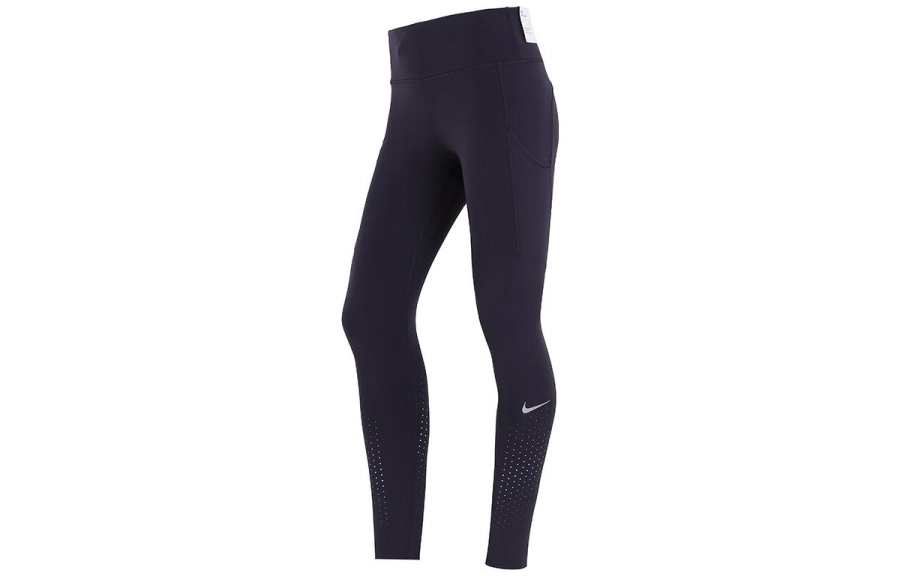 Nike Nike Knitted Sweatpants Women's Black Moderate Slim Fit Pants