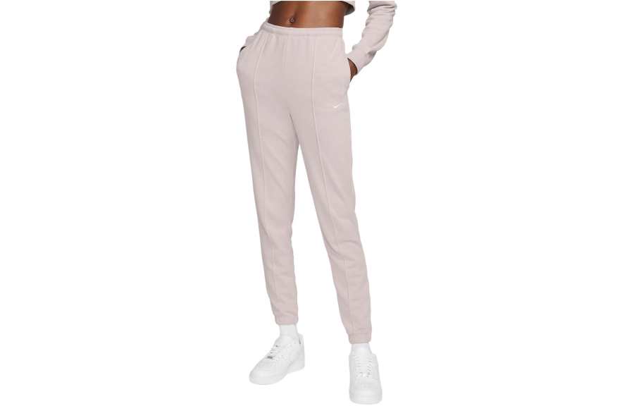 Nike Nike Sportswear Chill Terry Knitted Sweatpants Women's White Gold Purple