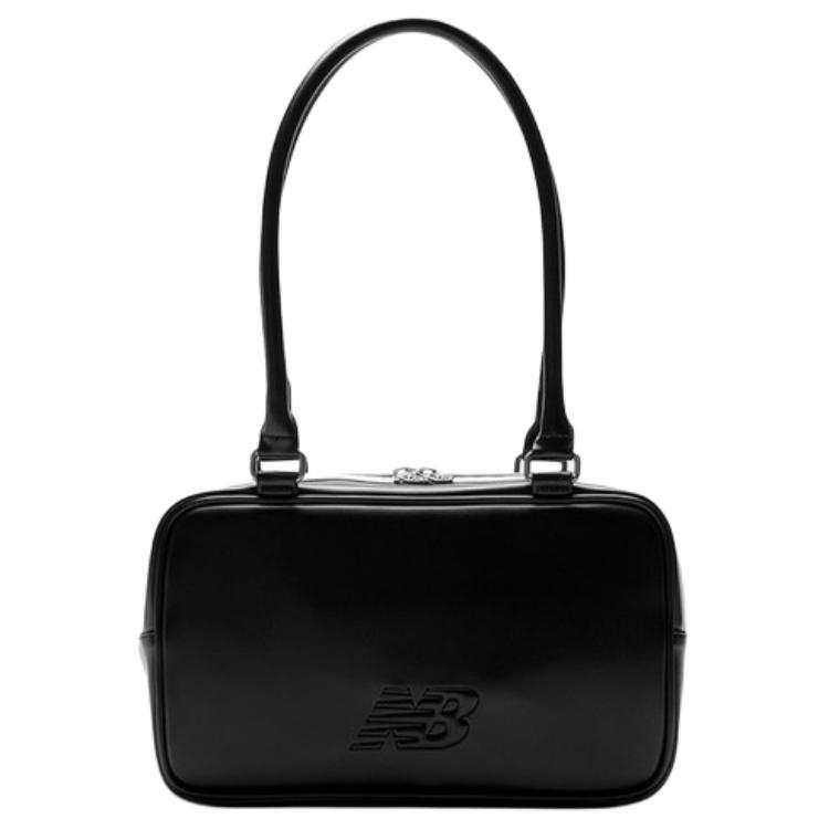 New Balance New Balance Synthetic Leather Handbag, Shoulder Bag Large Women's Black