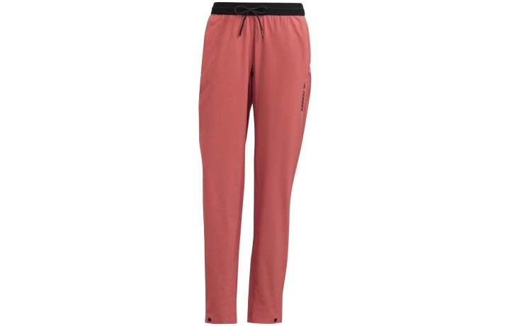 Adidas Adidas Windbreaker Pants Women's Miracle Red Moderate Tapered Pants