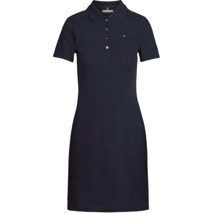 Tommy Hilfiger Short Sleeved Dress Women's Blue