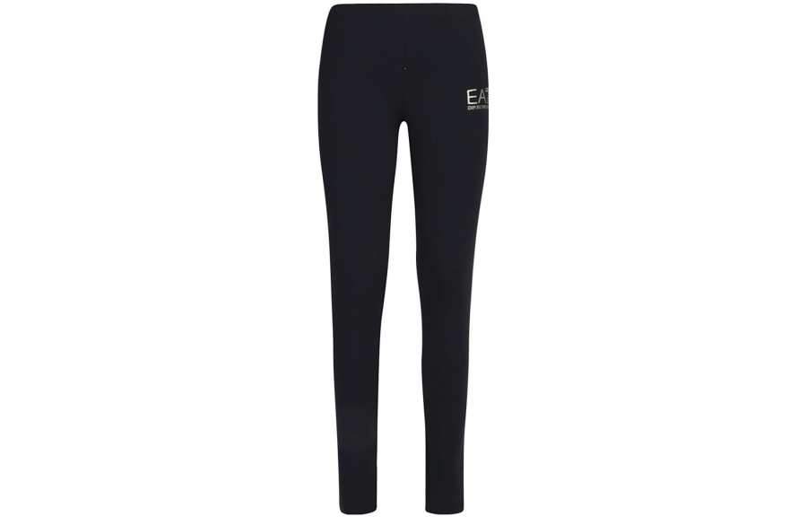 EMPORIO ARMANI 【Best of: PromotionsPrevious Season】logo-print cotton leggings