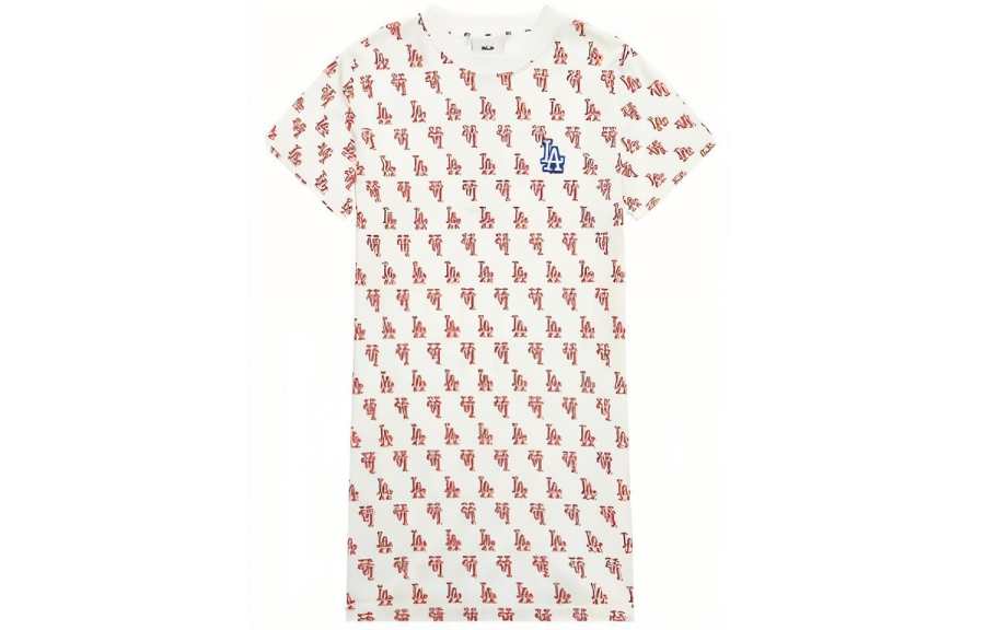 MLB MLB Short Sleeved Dress Women's White