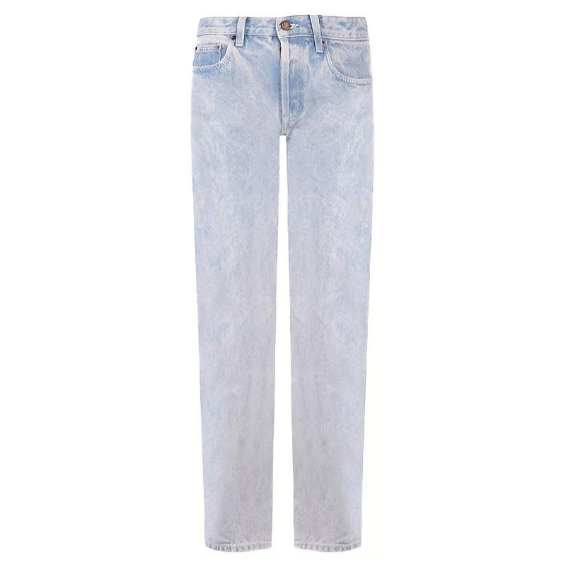 SAINT LAURENT Button Detailed Low Waist Jeans