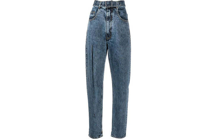 Maison Margiela Jeans Women's Blue Moderate Other