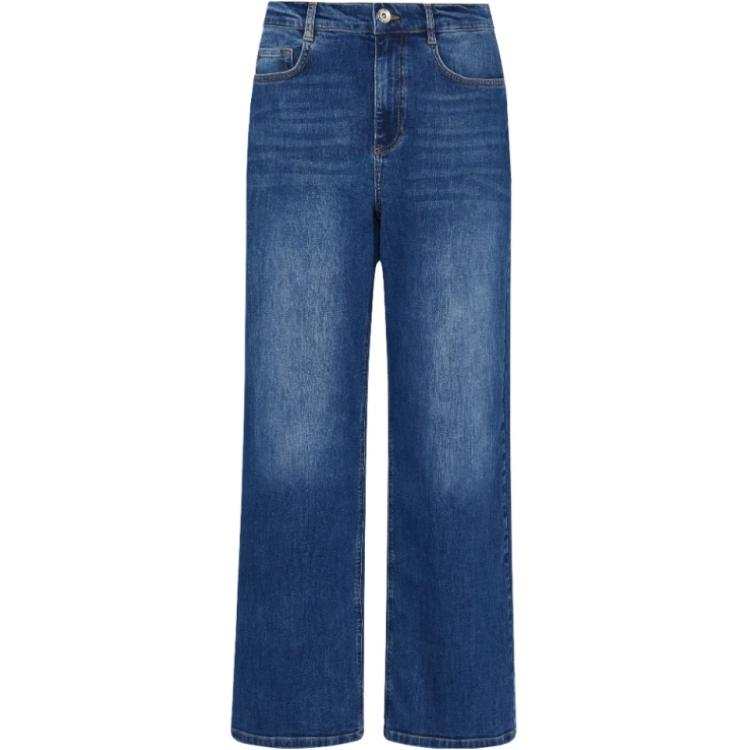 Marella Jeans Women's Blue Moderate Wide Leg Pants