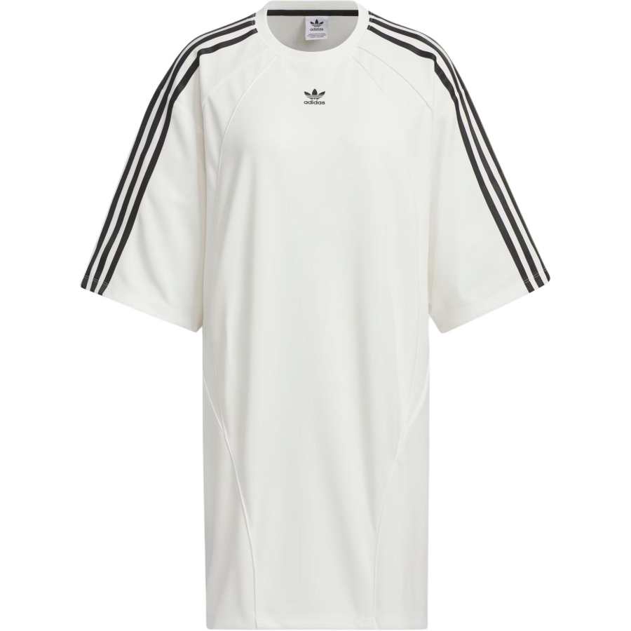 Adidas Originals Oversized TeeTEE DRESS Short Sleeved Dress Women's White