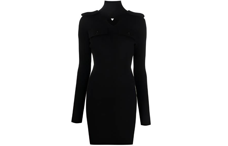 Bottega Veneta Long Sleeved Dress Women's