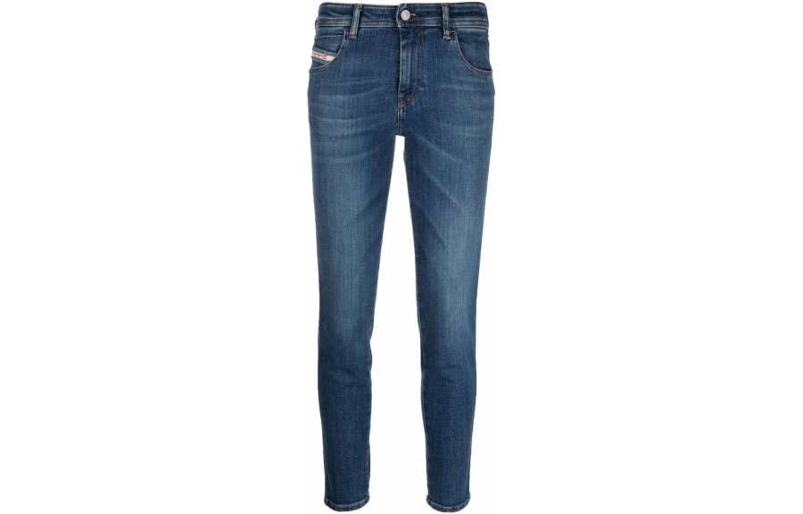 DIESEL DIESEL Logo Patch Skinny Jeans