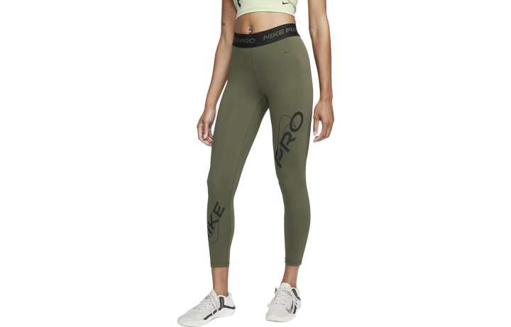 Nike Nike Leggings Women's Olive Moderate