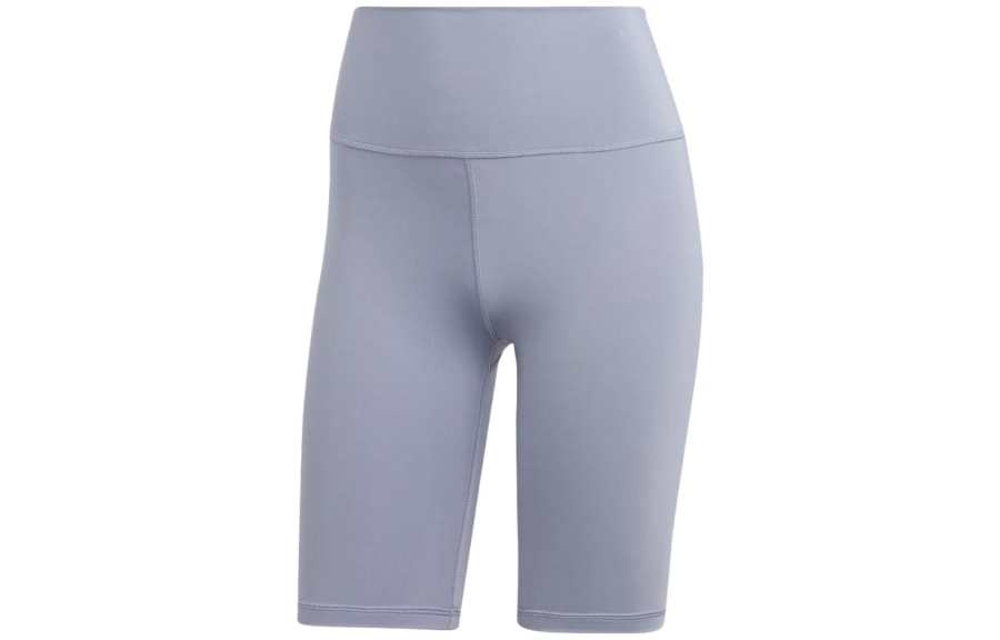 Adidas Adidas Knitted Sweatpants Women's Silver Purple Moderate Slim Fit Pants