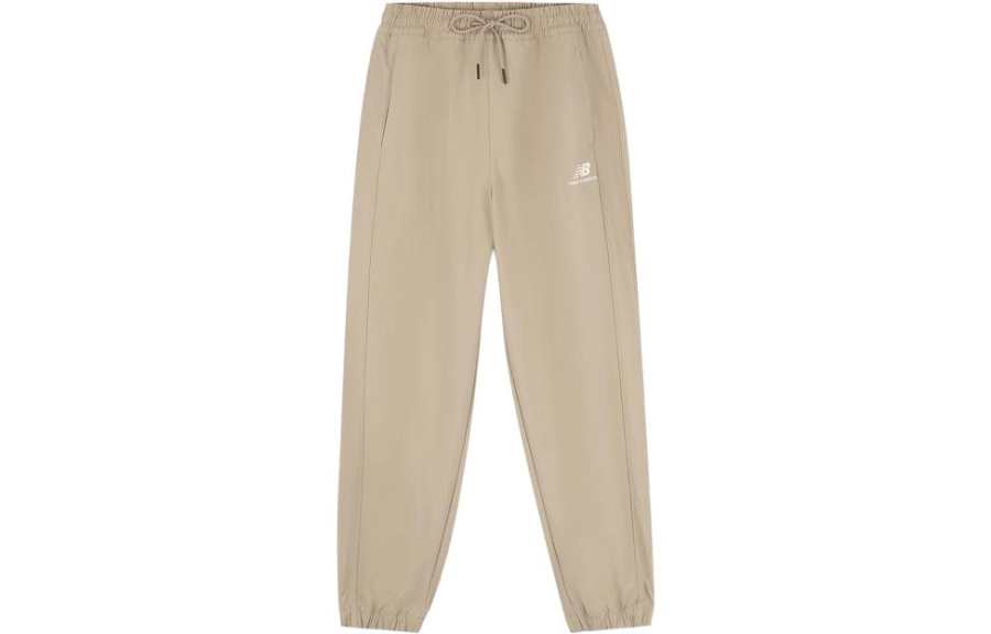 New Balance New Balance Knitted Sweatpants Women's Khaki Moderate Cuffed Pants