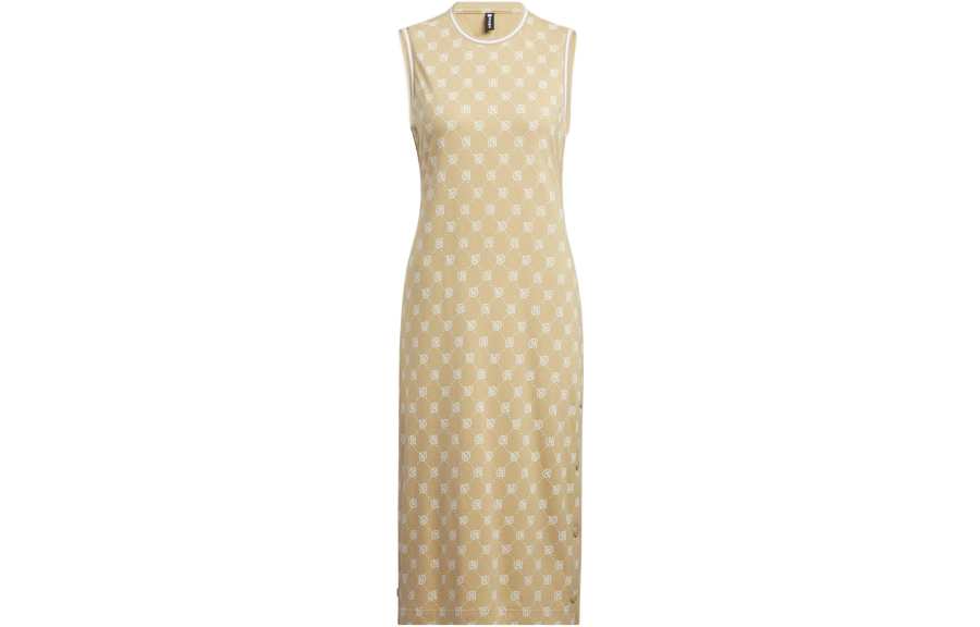 Adidas Neo Sleeveless Dress Women's Beige