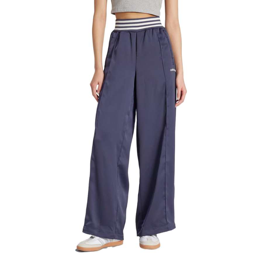 Adidas Adidas Originals Striped Rib Wide Leg Track Pants