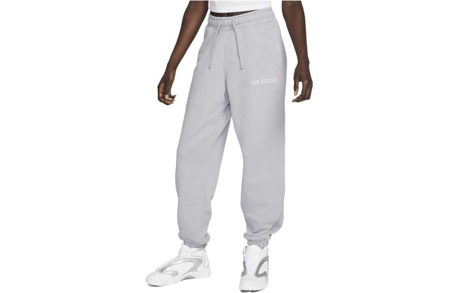 Jordan Jordan Knitted Sweatpants Women's Light Steel Gray Moderate Cuffed Pants