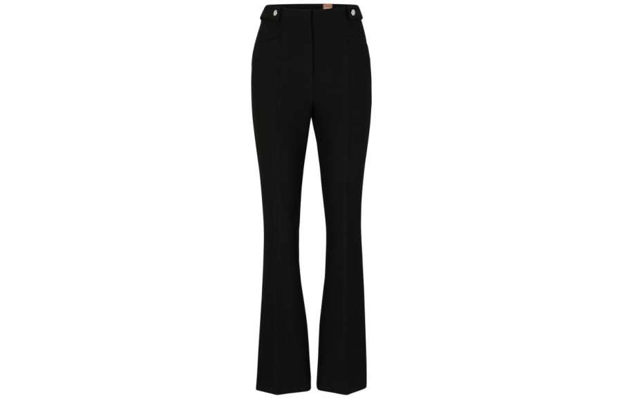 HUGO BOSS FW23 Casual Pants Women's Black