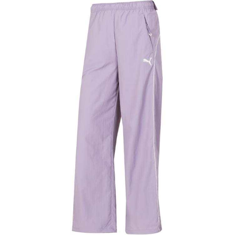PUMA Casual Pants Women's Purple