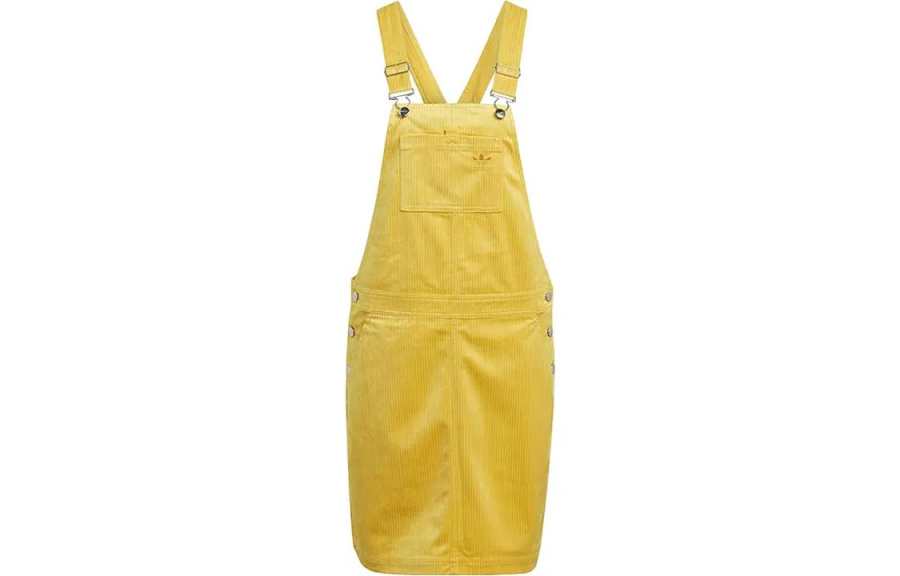 Adidas Adidas Sleeveless Dress Women's Yellow