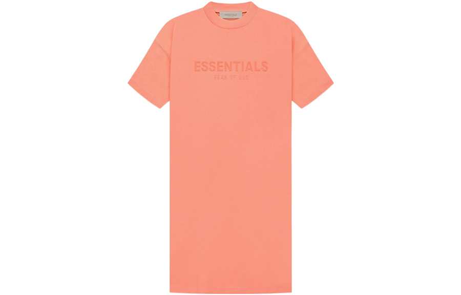 Fear Of God Essentials Tee Dress 'Coral'