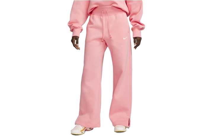 Nike Nike Knitted Sweatpants Women's Rose Moderate Wide Leg Pants