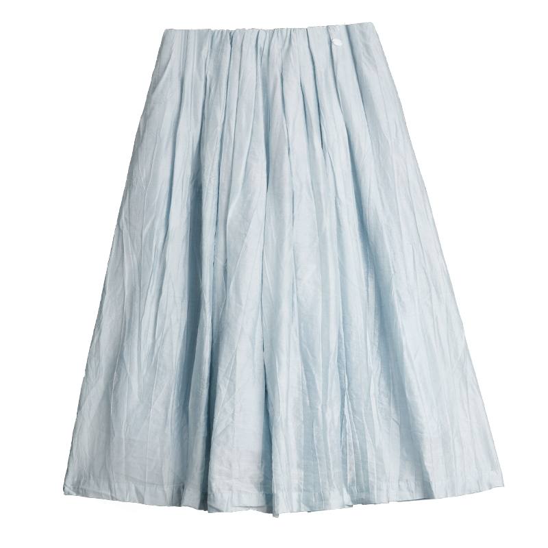 ELLE Casual Pants Women's Blue Moderate Wide Leg Pants