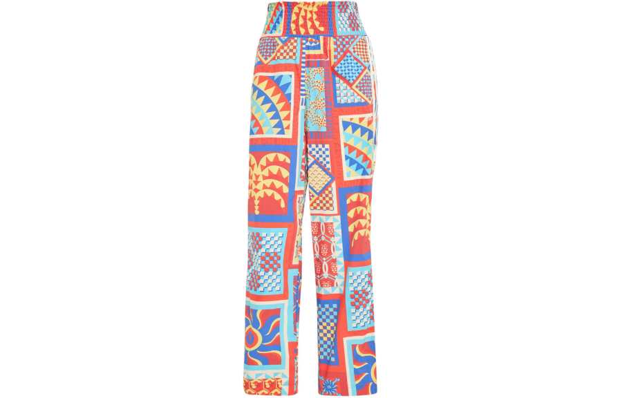 Adidas Adidas x FARM RIO Premium Pants Knitted Sweatpants Women's Bold Blue