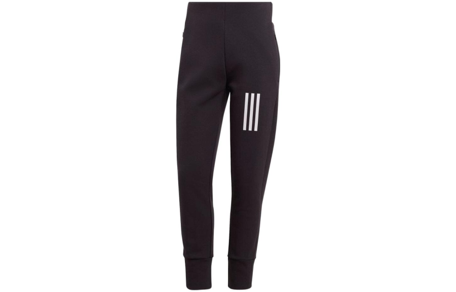 Adidas Adidas Knitted Sweatpants Japan Version Women's Black