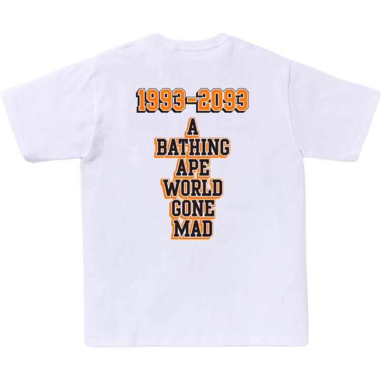 A BATHING APE Bape Baseball Logo Tee