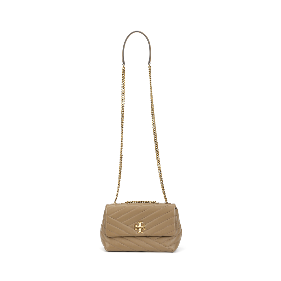TORY BURCH Kira Leather Crossbody Bag, Shoulder Bag Women's Osprey Brown