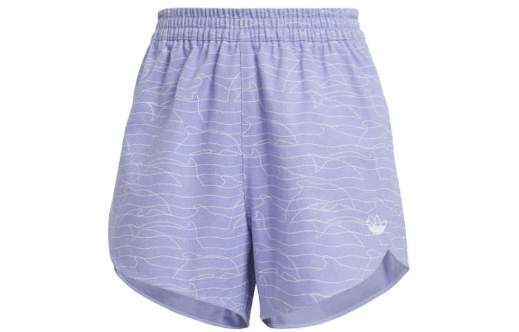 Adidas Originals Casual Shorts Women's Light Purple Moderate