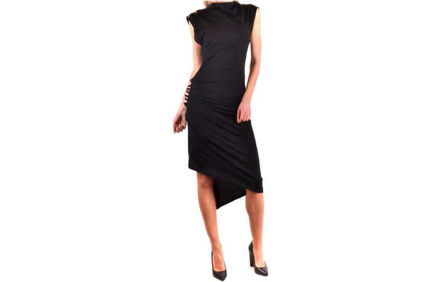 Paco Rabanne Sleeveless Dresses Women's Black