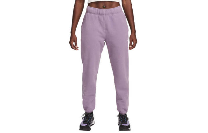 Nike Nike Knitted Sweatpants Women's Violet Moderate Cuffed Pants
