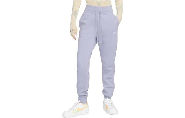 Nike Nike Knitted Sweatpants Women's Light Purple Moderate Cuffed Pants