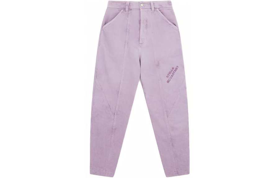 Stella McCartney Logo Embroidered Straight Leg Jeans
