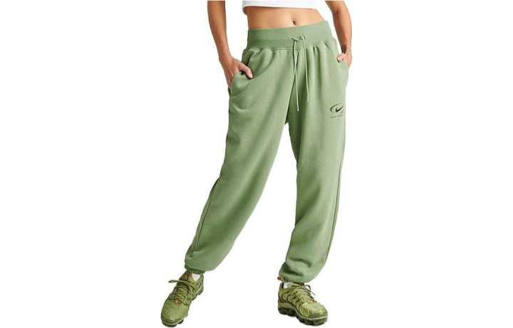 Nike Nike SPORTSWEAR SWOOSH Knitted Sweatpants Women's Green