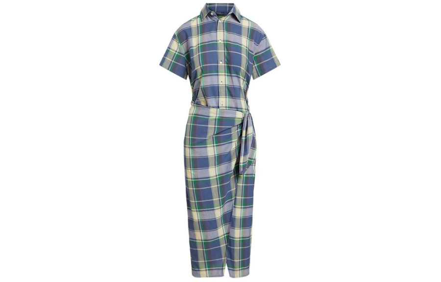 Polo Ralph Lauren SS24 Short Sleeved Dress Women's Multicolor