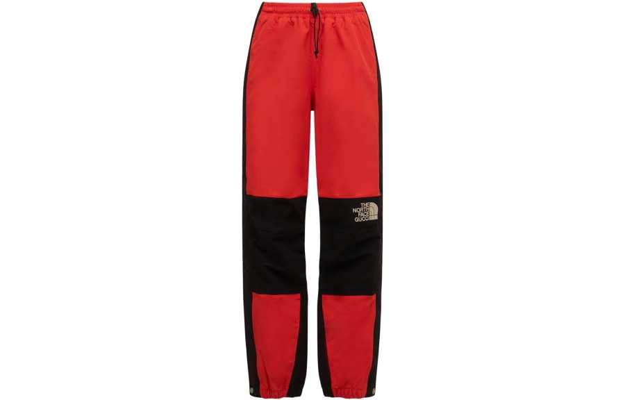 GUCCI x THE NORTH FACE Knitted Sweatpants Women's Red