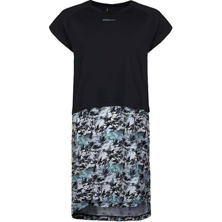 Adidas Neo Short Sleeved Dress Women's Black