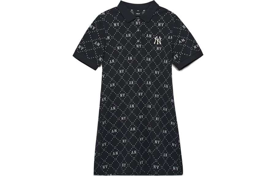 MLB Short Sleeved Dress Women's Black