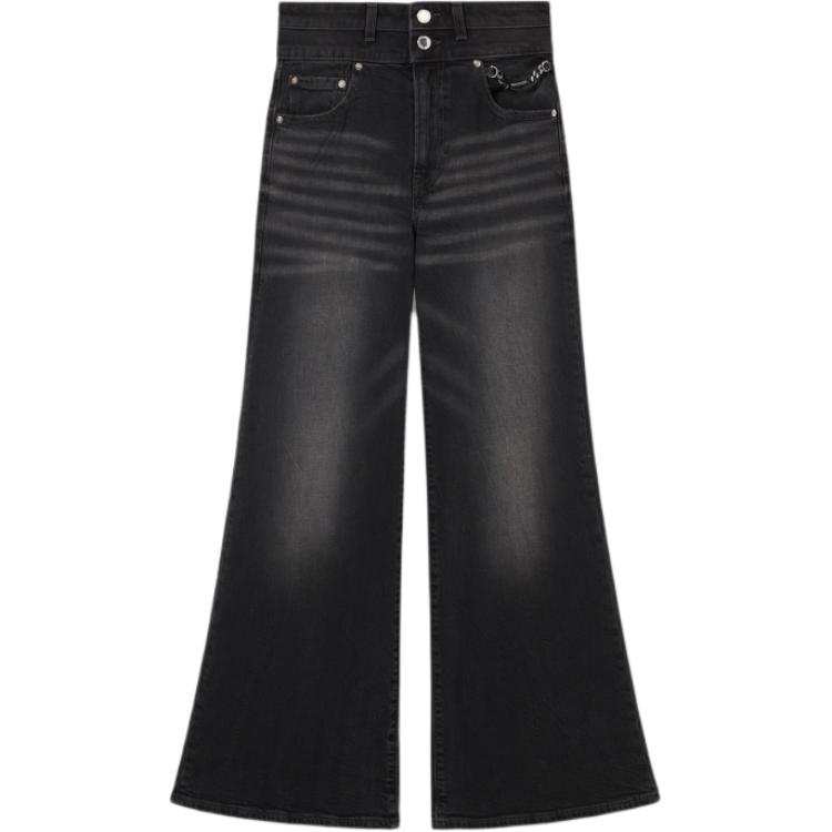 Levis Levis Jeans Women's Black Moderate Flared Pants