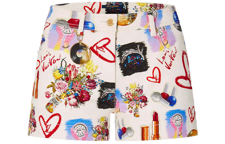 LOUIS VUITTON SS21 Casual Shorts Women's Multicolor