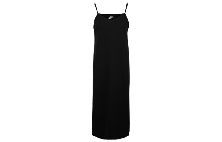 Nike Nike Sleeveless Dresses Women's Black Boat Neck Thin Long